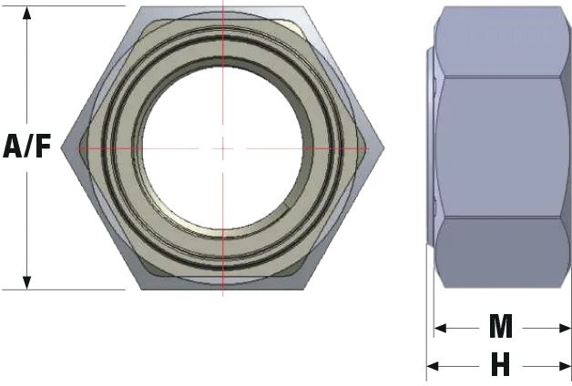 ガルフリーナットスペック寸法図